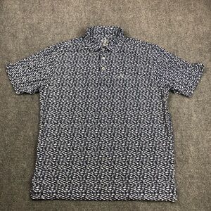Rhoback Men's Fish School Polo Shirt